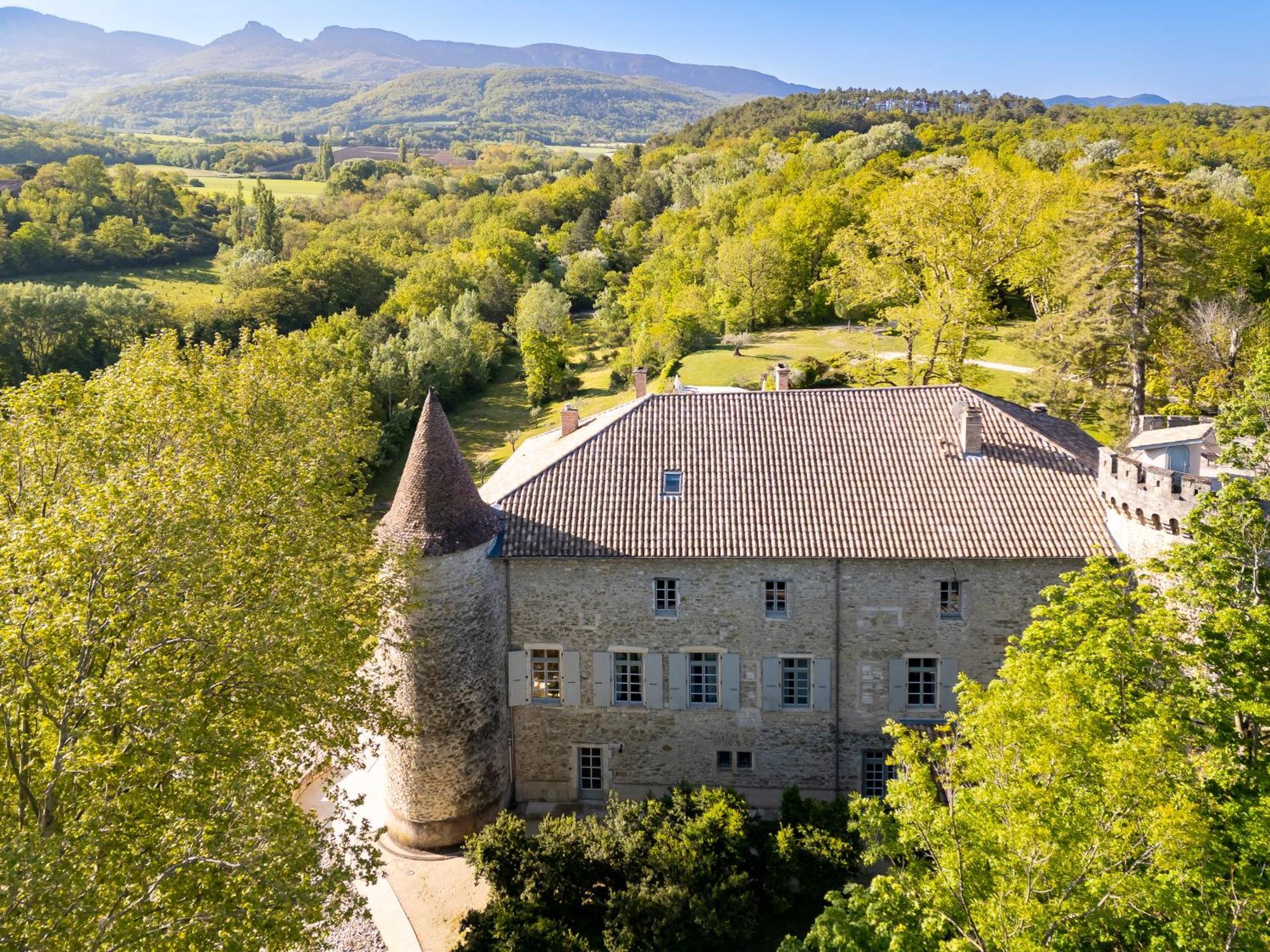 Chateau Les Oliviers De Salettes Charols Exterior foto